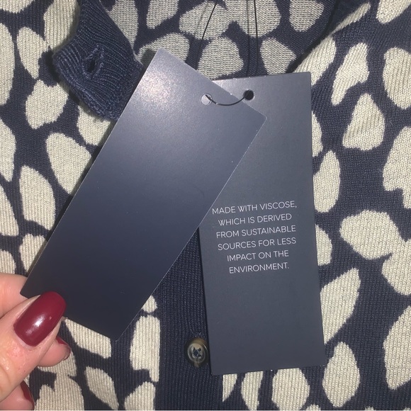 NWT M&S COLLECTION Crew Neck Button Front Cardigan (UK6/EUR 34) - Picture 6 of 8